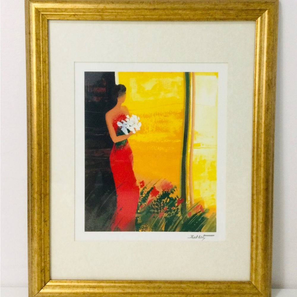 Emile Bellet Seriolithograph Signed w/ CERTIFICATE OF AUTHENTICITY